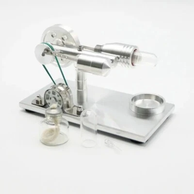 Miniature Steam Engine Generator Model Hobby Puzzle Experimental Science Toys - Image 1 of 4