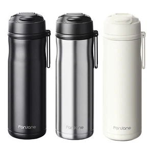 Water Bottle Direct Drinking Stainless Tea Cups 600ml Water Bottle With Infuser - Picture 1 of 15