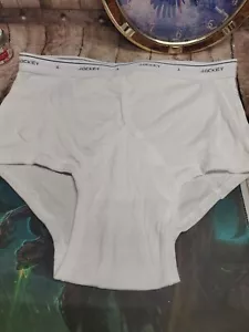 3 PackVTG JOCKEY Y FRONT FLY TIGHTY WHITIES BRIEF FULL CUT UNDERWEAR NOS SIZE 42 - Picture 1 of 9