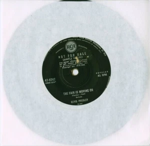 Elvis Presley - Clean up Your Own Backyard / The Fairs Moving On - (E282) PROMO - Picture 1 of 2