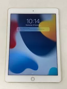 Apple iPad Air 2 16GB Wi-Fi Only 9.7” A1566 GOLD Colour + Touch ID Not Working - Picture 1 of 10