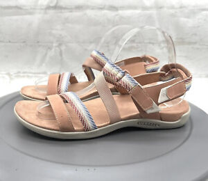 Merrell Shoes Tuscany Womens Size 8 Leather Slip on Outdoor Comfort Sandals