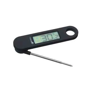 MasterClass Folding Digital Meat Thermometer w/ LCD Display -45°C to 200°C Black - Picture 1 of 2