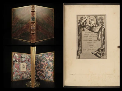 1789 Antiquities of Herculaneum Ancient ROME Art Pottery Vesuvius Pompeii RARE - Image 1 of 4