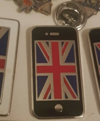 Pin seltener schwarzer Apple Pin * Sammlerzustand  - Bild 1 von 2