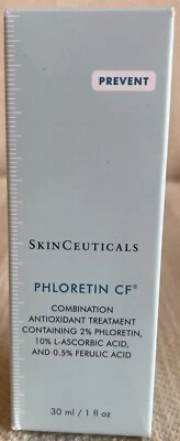 SKINCEUTICALS PHLORETIN CF ANTIOXIDANT FULL SIZE 1 OZ SEALED BOX AUTHENTIC FRESH - Image 1 of 4