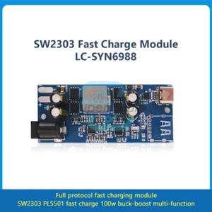 Full Protocol Fast QC Charging Module SW2303 PL5501 100W Buck-boost PD Module - Bild 1 von 9