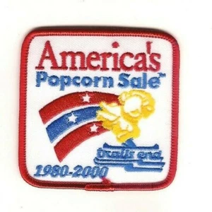 Boy Scout Trails End Popcorn Patch 1980-2000 20th anniversary - Picture 1 of 1