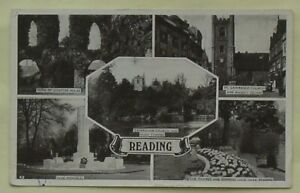 1 Vintage Multiview Postcard of Reading, Berkshire. (1952)