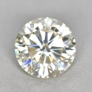 1.15Ct 7mm Brilliant Cut Beautiful Luster Real White Moissanite _Hue Diamond - Picture 1 of 1
