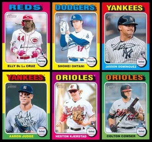 2024 TOPPS HERITAGE 101-500 BASE CARD SET NO #407 INCLUDES #82 - Picture 1 of 1