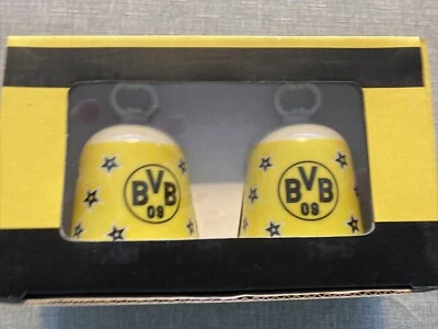 Borussia Dortmund Weihnachtsglöckchen 2 er Set - Bild 1 von 3