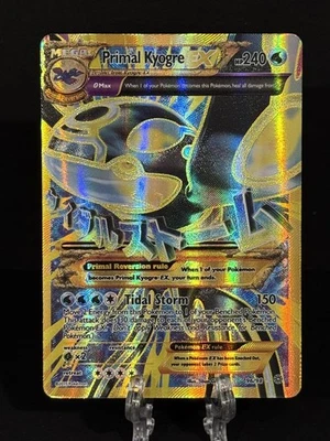 Primal Kyogre EX Shiny Full Art Holo Ultra Rare Card 96/98 XY-Ancient Origins - Image 1 of 2