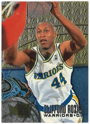 1995-96 Fleer Metal - # 35 Clifford Rozier - Image 1 of 2