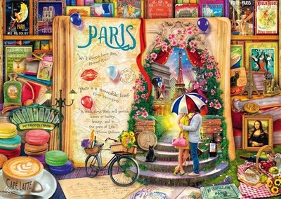 Schmidt Aimee Stewart Memories of Paris Jigsaw Puzzle (1000 Pieces) - Image 1 of 2