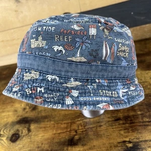 American Eagle Outfitters Fischerhut Kappe Strand Surfen - Bild 1 von 7