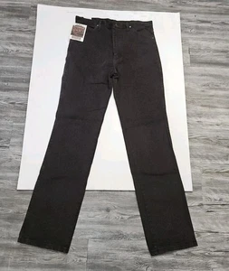 Wrangler 936k cl Brown Cowboy Cut Slim Fit 34x36 Nos Shadow Canyon Vintage - Picture 1 of 7