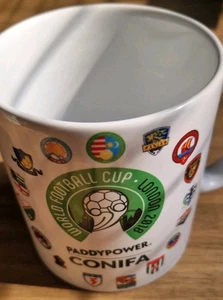 PaddyPower Conifa world football cup london 2018 rare limited edition coffee mug - Picture 1 of 5