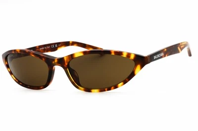 BALENCIAGA BB0402S 003 Sunglasses Havana Frame Brown Lenses 59mm - Image 1 of 4
