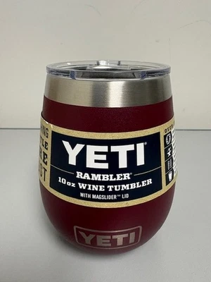 Red Vine YETI® 10oz Wine Tumbler - Authentic - Brand New Retired Color, Rare