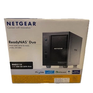 Netgear RND2110 ReadyNAS Duo Home Media Server 1TB - Picture 1 of 6