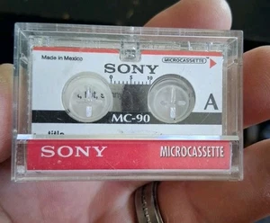 Sony Microcassette Tape MC-60 Made In Mexico *FAST Shipping USA - Bild 1 von 5