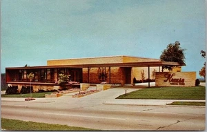 Milwaukee vintage años 60, Wisc. Postal Publicitaria KRAUSE FUNERAL HOME Mortuoria - Imagen 1 de 2