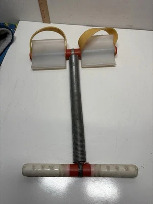 Vintage Exercise Equipment Pull-Up Exerciser Spring Action Rowing Abs Sit Ups - Image 1 of 4