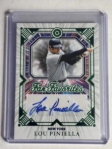 2025 Panini Boys of Summer Lou Piniella Green Holo Fan Favorites Auto # 2/5 - Bild 1 von 3