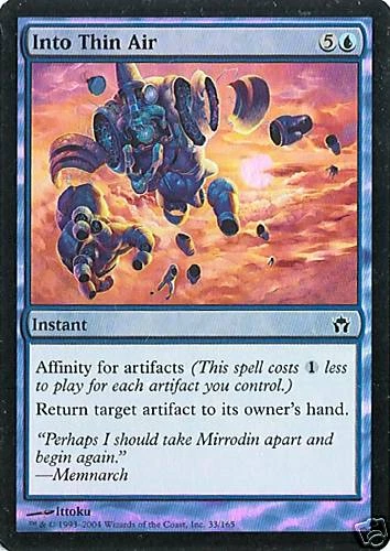 MTG - Fifth Dawn - Into Thin Air - 2X - Foil - NM - Image 1 of 1