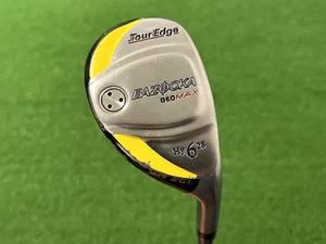 Tour Edge Golf BAZOOKA GEOMAX (6) HYBRID 28* Right Handed Graphite Stiff Used - Picture 1 of 6
