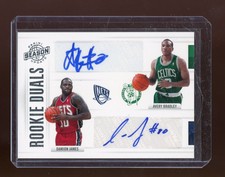 2010-11 Panini Season Update Rookie Duals Signatures James / Bradley /99 *S1368