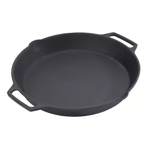 Echtwerk Pfanne Gusseisen Servierpfanne Gusspfanne Bratpfanne 35 x 5 cm - Bild 1 von 3