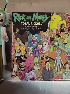 Rick and Morty Total Rickall Cooperative Card Game Rick Beth Mr. Poopy Butthole - Picture 1 of 5