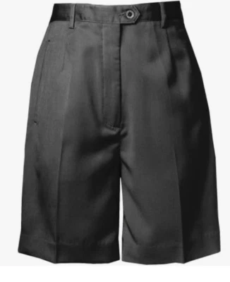 NEW WOMENS SIZE 10 BLACK CUTTER & BUCK ACADEMY GOLF SHORTS HIGH RISE - Image 1 of 4
