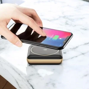 Wireless Cell Phone Charger Fast Charging Power Bank iPhone/Samsung/Universal - Picture 1 of 10