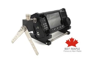 QRP RADIO Antenna bracket BNC/SO239 Xiegu X6100 X6200 ICOM IC-705 Elecraft KX3 - Afbeelding 1 van 7