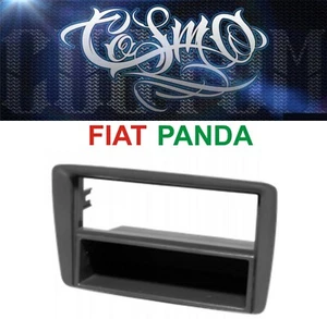 Mascherina Autoradio Fiat Panda Supporto Plancia Radio 2003>2011 DIN - Foto 1 di 2