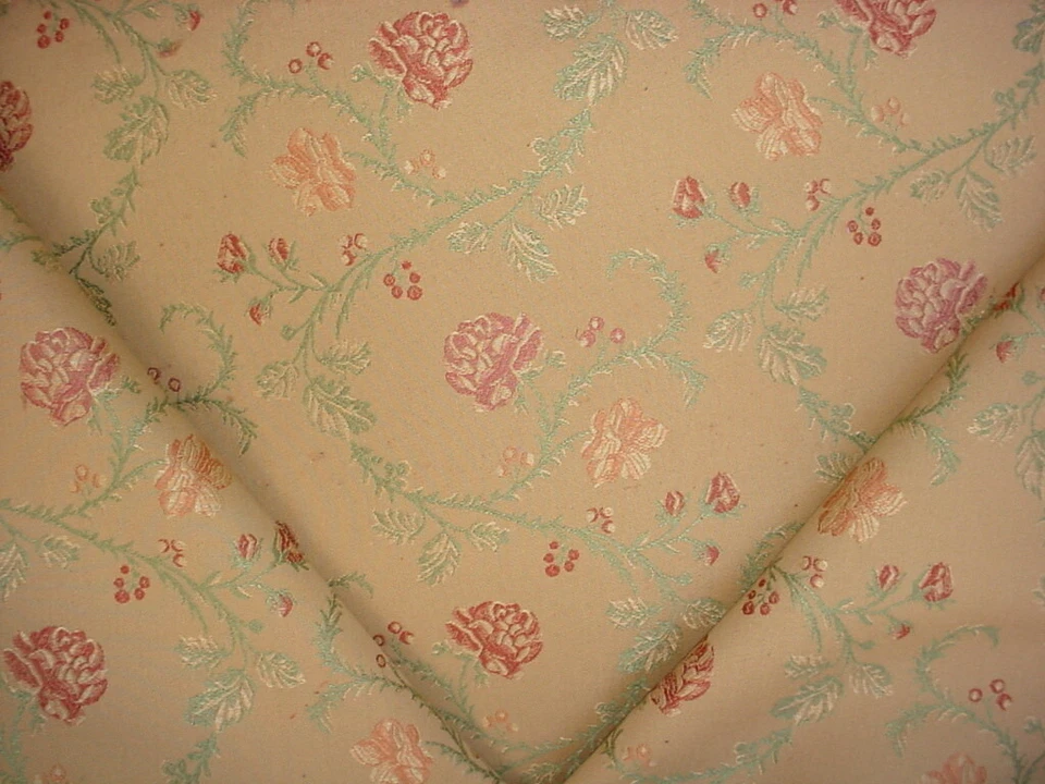2-5/8Y Kravet 21638 Copper French Provincial Floral Brocade Upholstery Fabric - Image 1 of 4