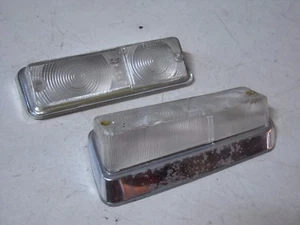 PAAR KUNSTSTOFF BLINKER VORNE ALFA ROMEO 1750 - 2000 KOMBI - CARELLO - Bild 1 von 1