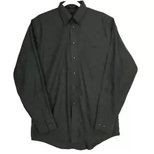 Camisa Oxford Arrow Company sin arrugas para hombre 15,5-34/35 verde manga larga - Imagen 1 de 11