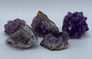 Grade A Amethyst Cluster, Amethyst Geode, rohe Amethyst Drusen, Großhandel Bulk Lot - Bild 1 von 19