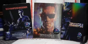 NEW TERMINATOR 2 BLU-RAY ONE CLICK 3 STEELBOOK! NOVAMEDIA COLLECTOR #030! SEALED - Picture 1 of 7