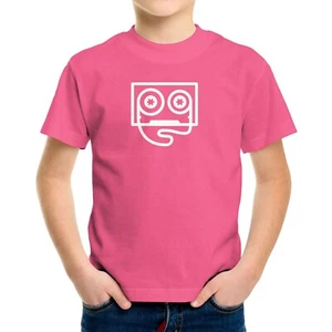 Toddler Kids Boy Girl Tee T-Shirt Gift Printed Shirt Audio Cassette Tape Music  - Picture 1 of 16