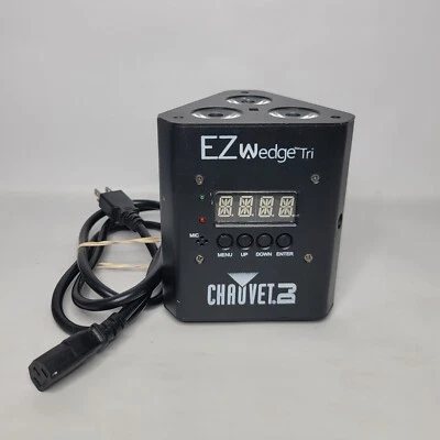 Chauvet DJ EZ Wedge Tri Battery Power Wireless LED Wash Lights - Image 1 of 4