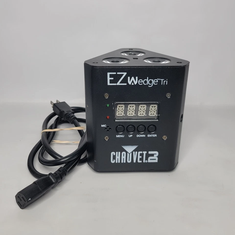 Chauvet DJ EZ Wedge Tri Battery Power Wireless LED Wash Lights - Image 1 of 4