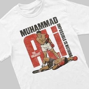 Muhammad Ali Tribute T-Shirt Thriller in Manila Knockout Sport Boxen Tyson - Bild 1 von 5