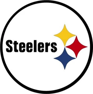 Calcomanía/pegatina multicolor de los Pittsburgh Steelers de la NFL - Imagen 1 de 2