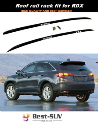 Barra portaequipajes negra para Honda Acura RDX 2012-2018 Foto 1 de 4