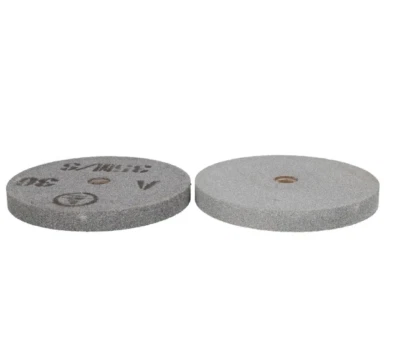 Pair of 6" 150mm Coarse & Fine Grinding Wheel Bench Grinder Stone 36 - 60 Grit - Image 1 of 3